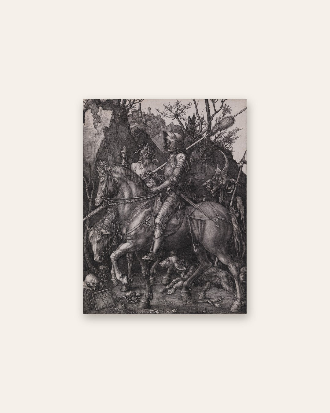 Albrecht Dürer - Knight, Death and the Devil