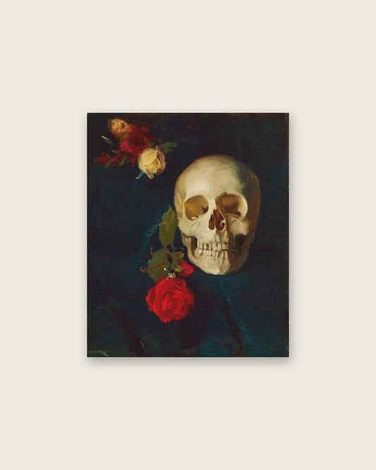 Carl Schuch - Skull and Roses