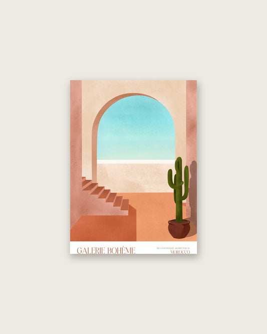Galerie Bohème - Archway and Cactus