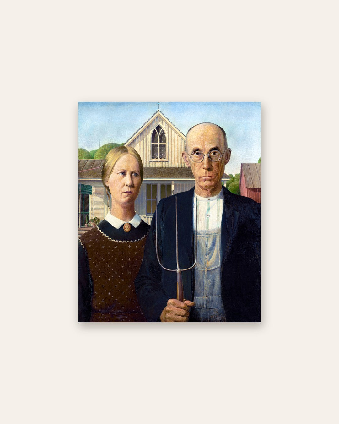 Grant Wood - American Gothic
