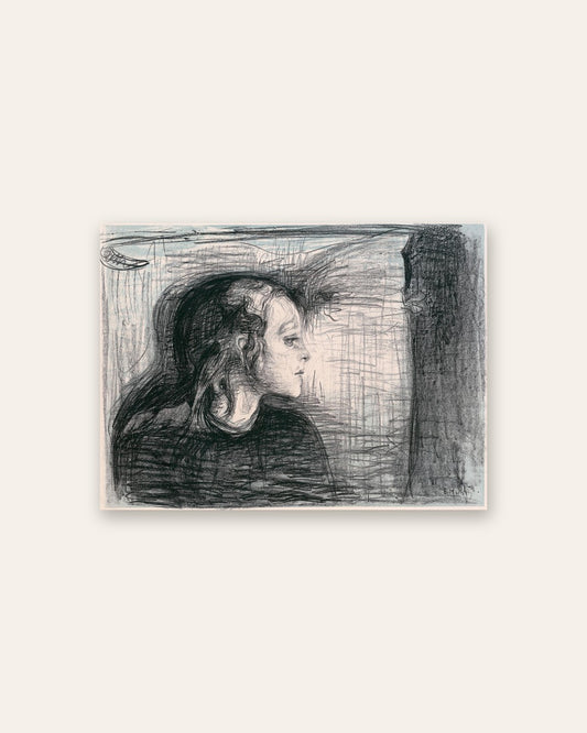 Edvard Munch - Girl in Profile
