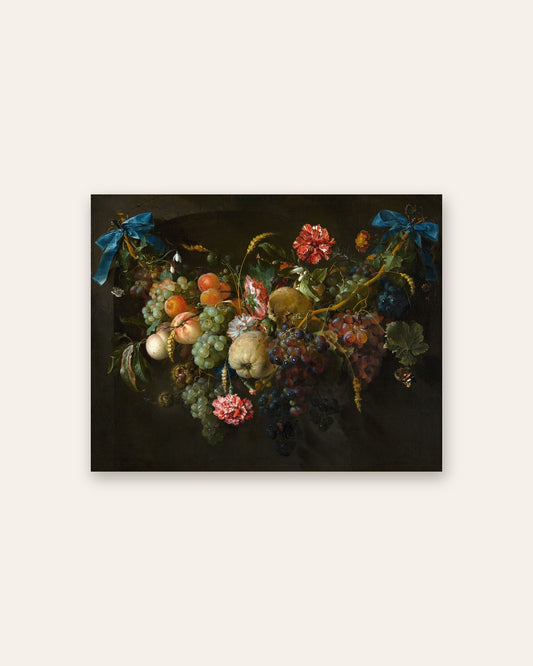 Jan Davidsz de Heem - Festoon of Fruit and Flowers