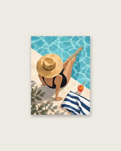 Jinna Jerre - Sunlit Poolside Retreat