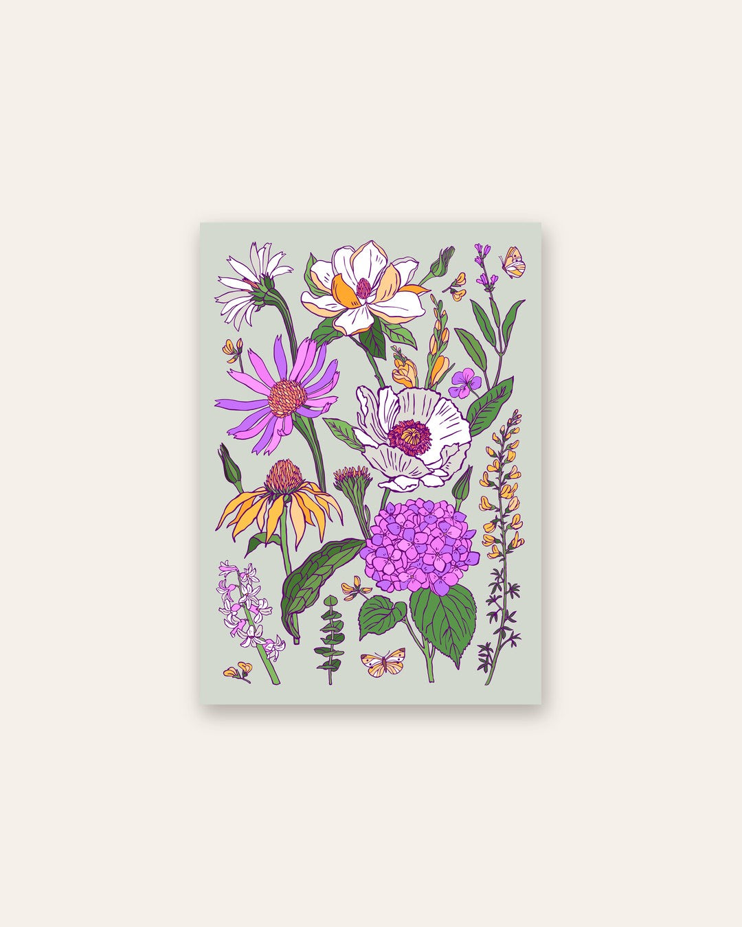 SENT Studio - Flower Poster No. 7