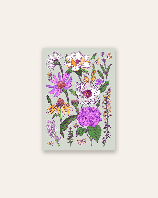 SENT Studio - Flower Poster No. 7