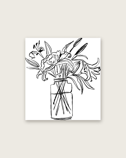SENT Studio - Blooming Flowers Poster No. 2