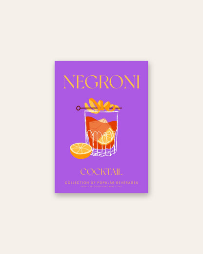 SENT Studio - Cocktail Poster No. 3