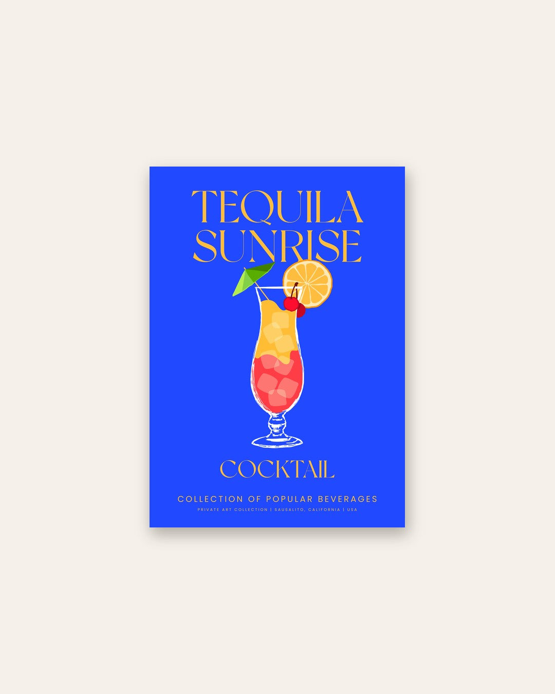 SENT Studio - Cocktail Poster No. 23