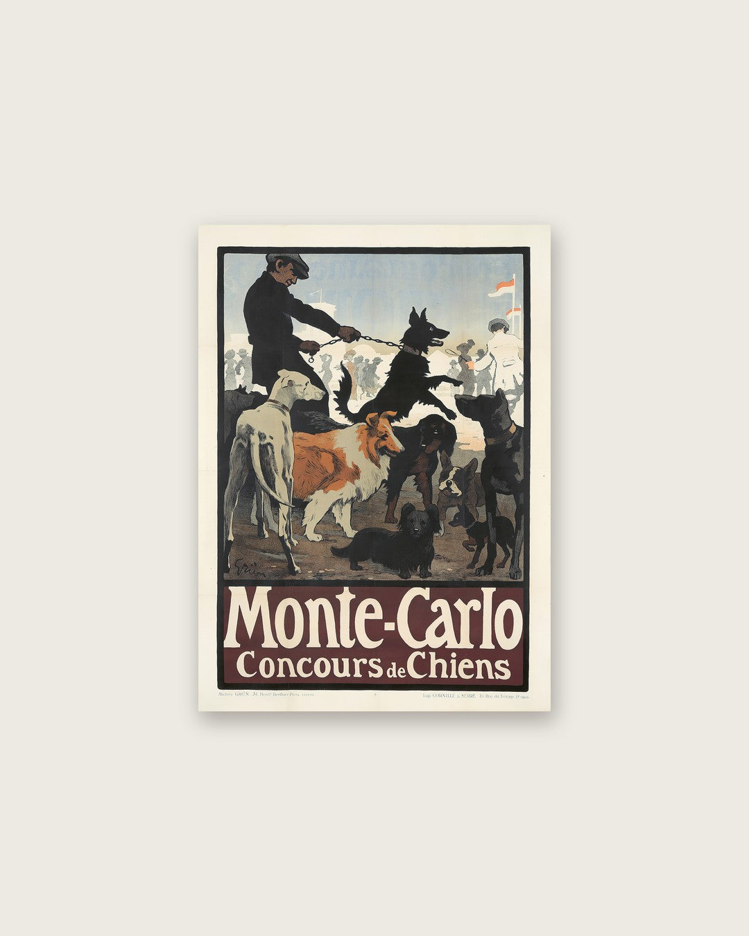 Monte-Carlo - Concours de Chiens