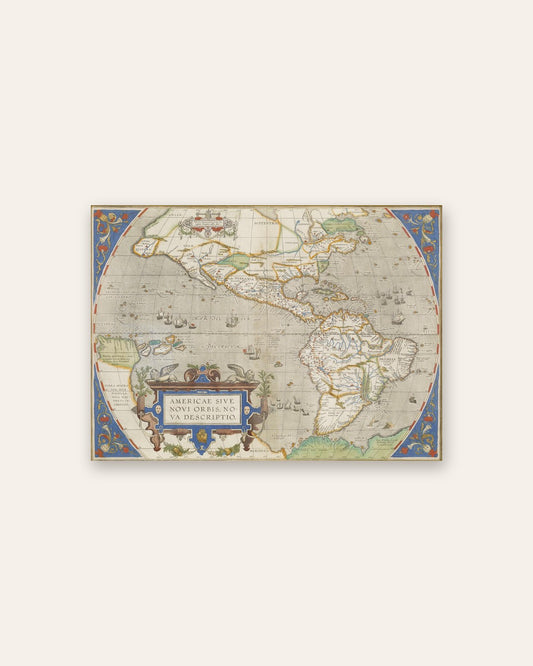 Abraham Ortelius - Map of the Americas