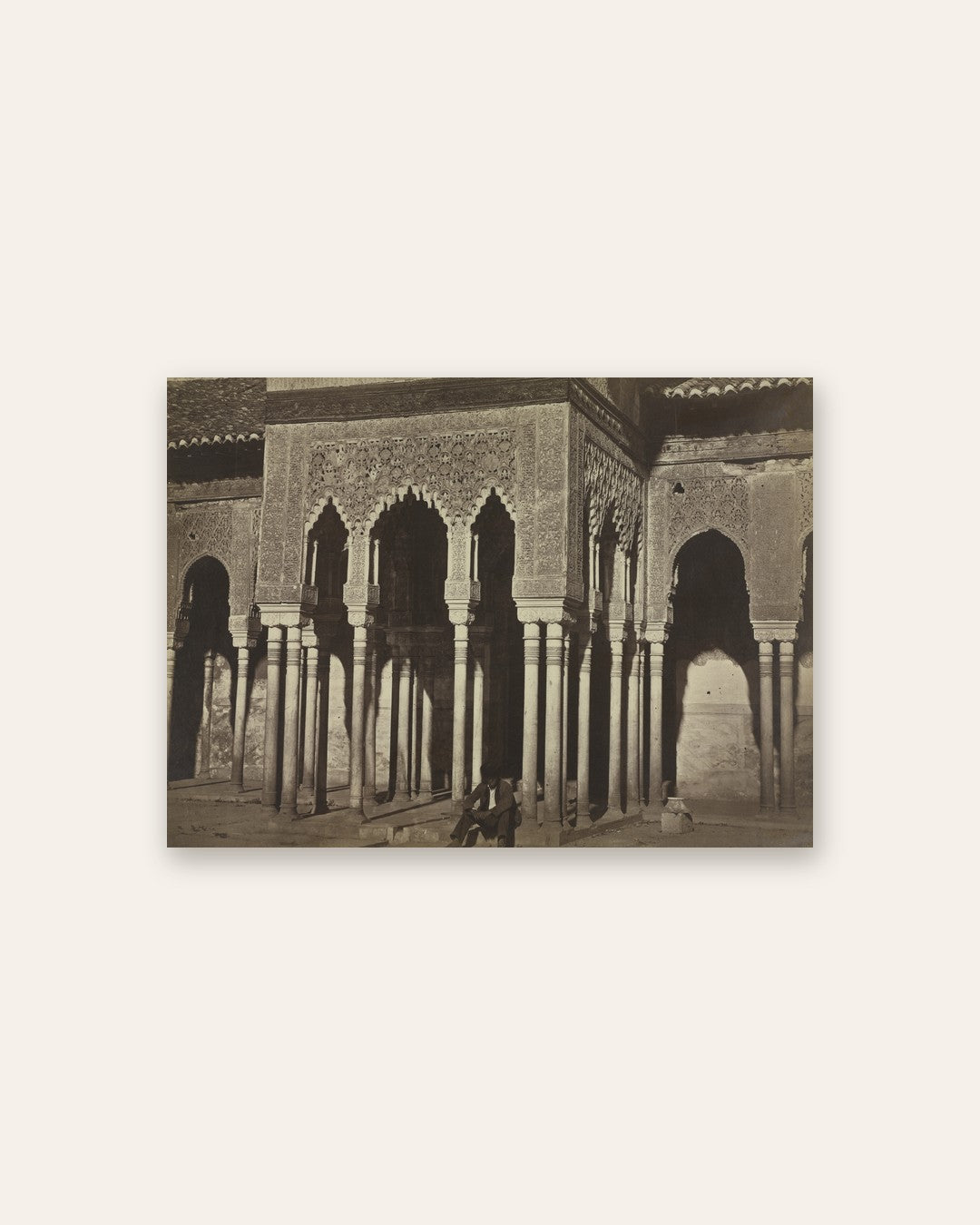 Charles Clifford - Courtyard, Alhambra