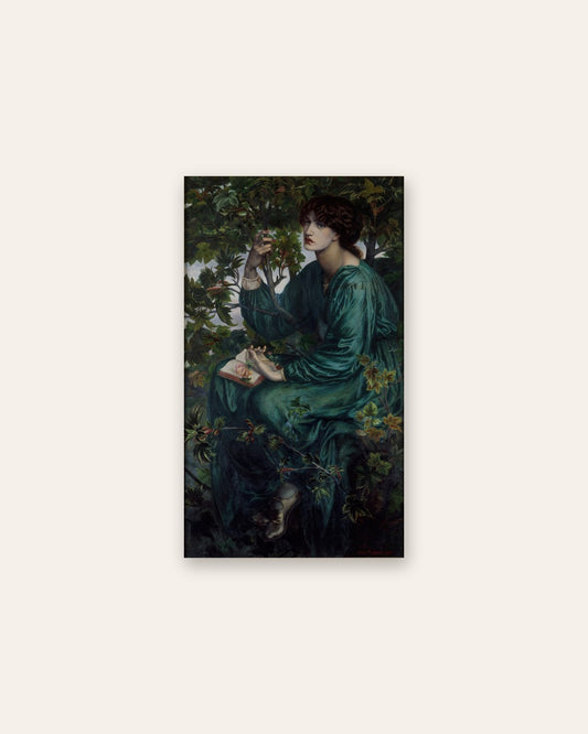 Dante Gabriel Rossetti - Lady in Green