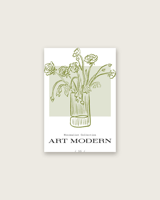SENT Studio - Blooming Flowers Poster No. 55