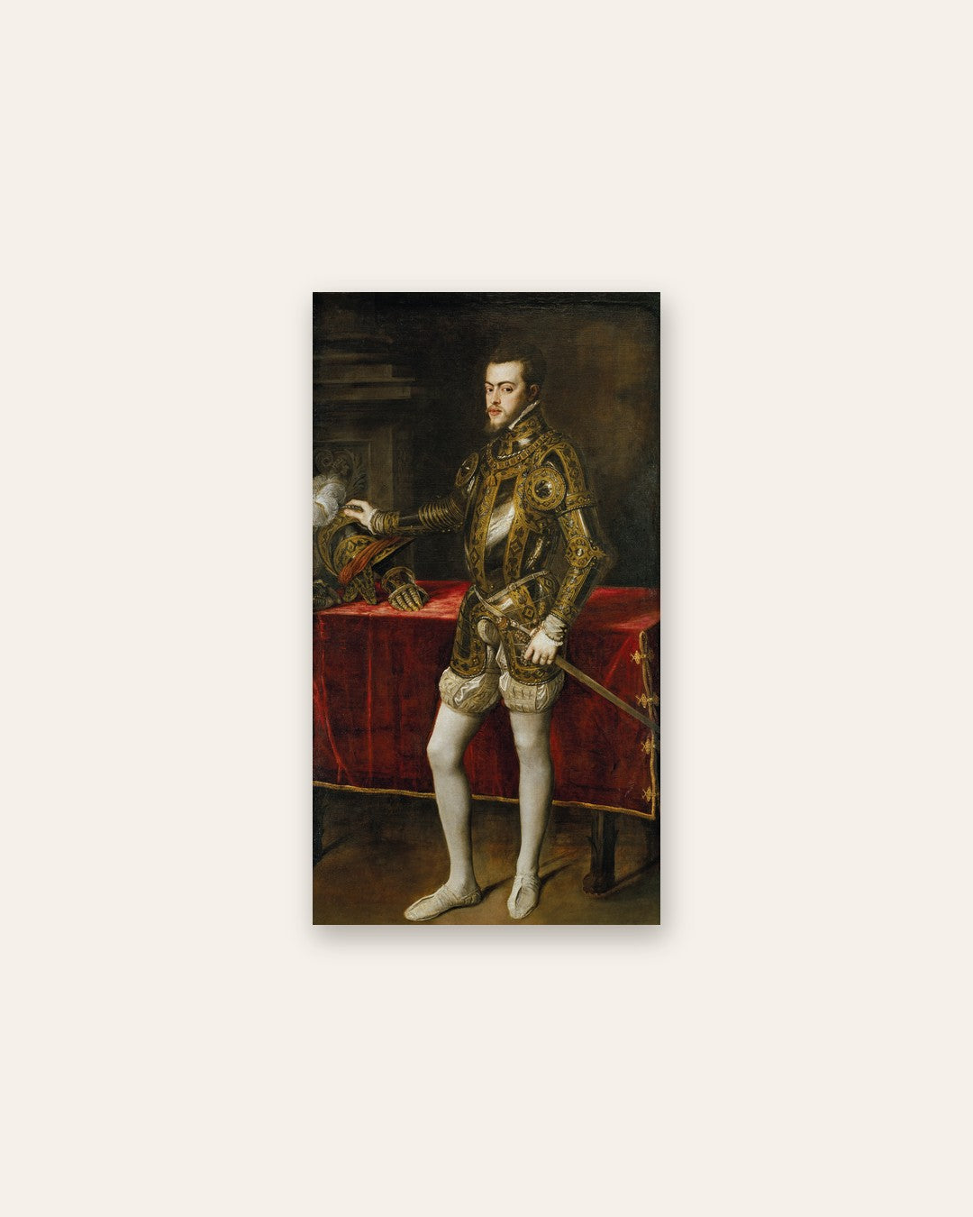 Titian - Philip II in Armour