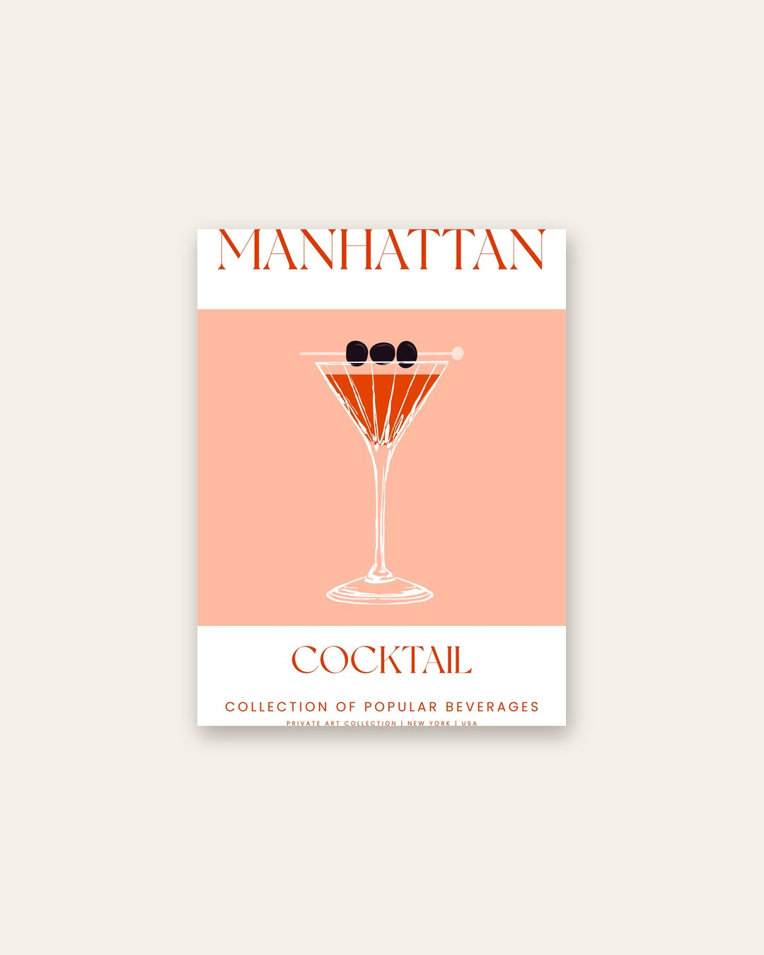 SENT Studio - Cocktail Poster No. 11