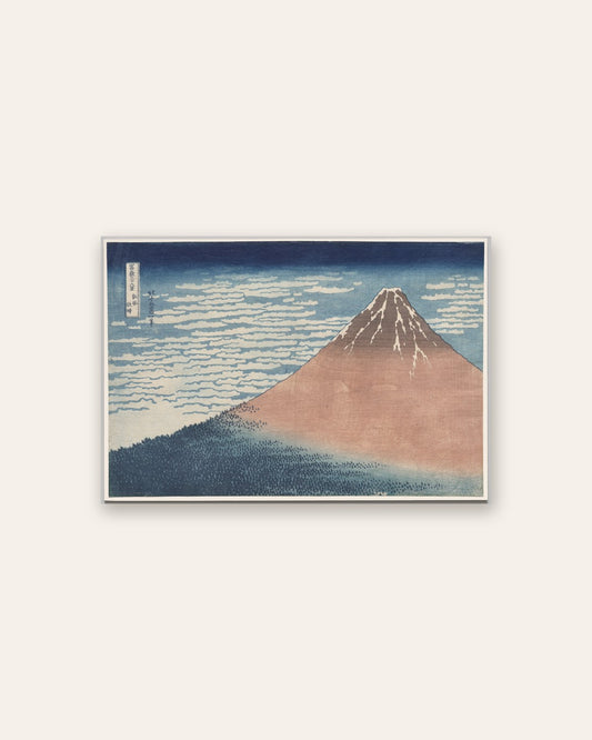 Katsushika Hokusai - South Wind, Clear Sky, from Thirty-Six Views of Mount Fuji