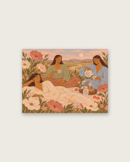 Alice Fray - Tea Among Wildflowers