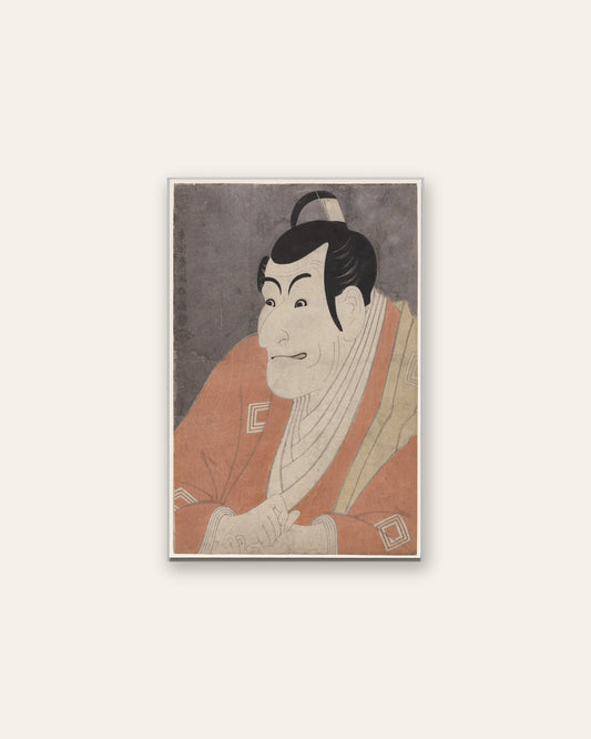 Tōshūsai Sharaku - Ichikawa Ebizō IV (Danjurō) as Takemura Sadanoshin in The Loving Wife's Parti-Colored Reins