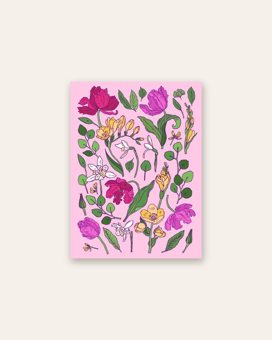 SENT Studio - Flower Poster No. 10