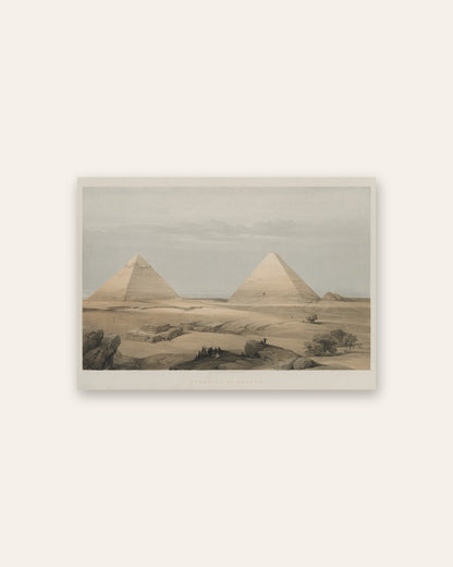 Louis Haghe - Egypt and Nubia, Volume II: Pyramids of Geezeh