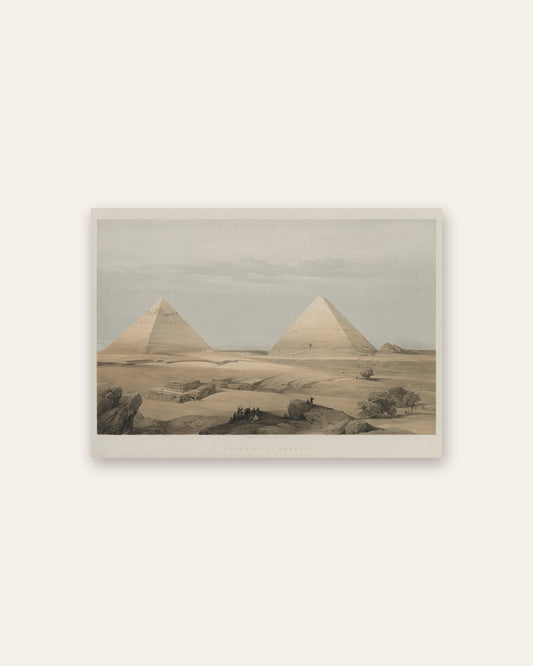Louis Haghe - Egypt and Nubia, Volume II: Pyramids of Geezeh