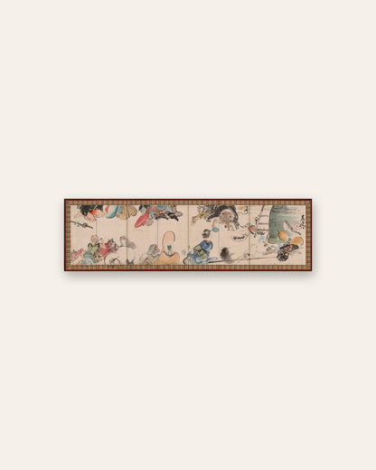 Shibata Zeshin - Gathering of Otsu-e Subjects