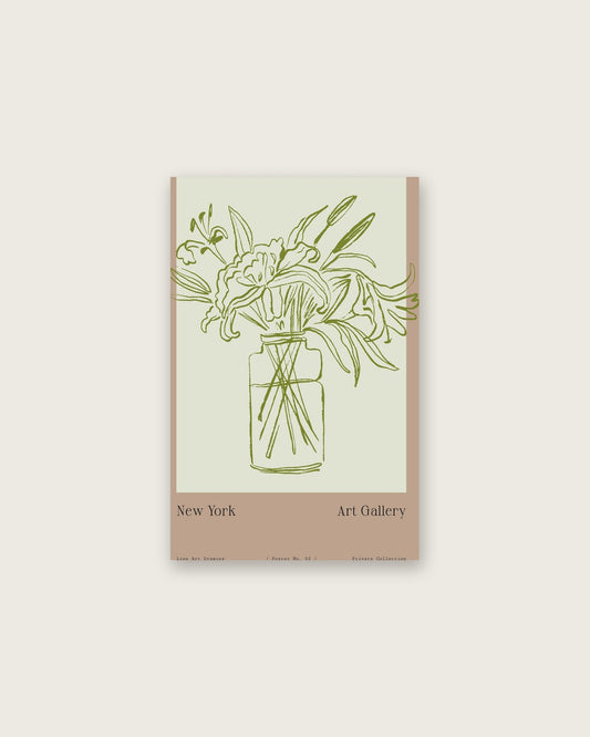 SENT Studio - Blooming Flowers Poster No. 2