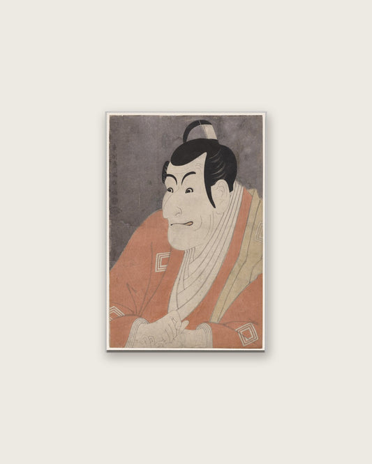 Tōshūsai Sharaku - Ichikawa Ebizō IV (Danjurō) as Takemura Sadanoshin in The Loving Wife's Parti-Colored Reins
