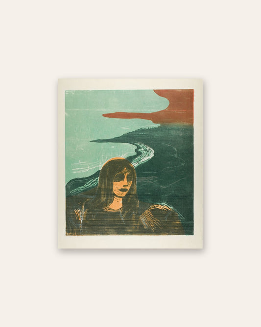 Edvard Munch - Woman by the Fjord