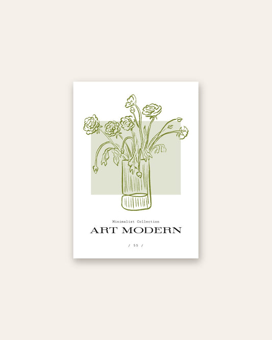 SENT Studio - Blooming Flowers Poster No. 55