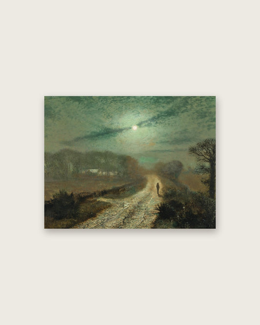 John Atkinson Grimshaw - Moonlit Road