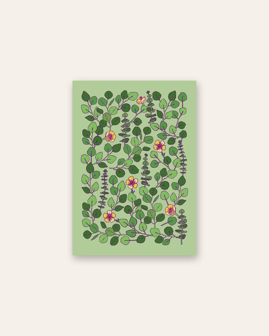 SENT Studio - Flower Poster No. 9