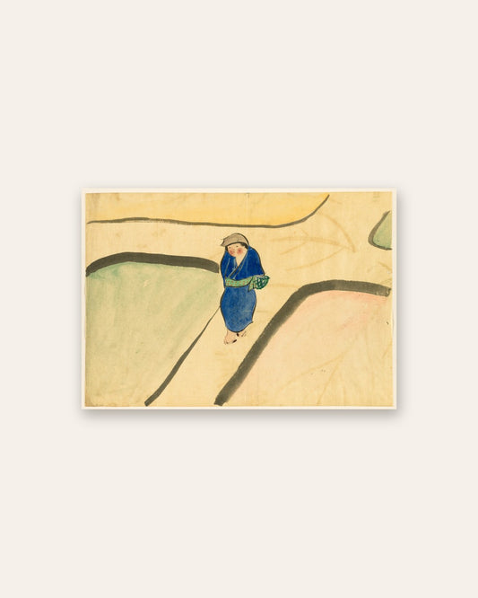 Kamisaka Sekka - Flowers of a Hundred Worlds (Momoyogusa): Spring Field (Haru no tanomo)