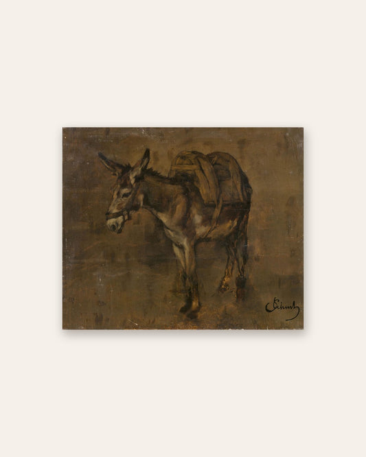 Carl Schuch - Donkey