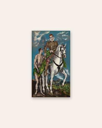 El Greco - Saint Martin and the Beggar