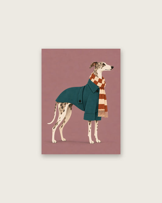 Elise Rowan - Winter Whippet