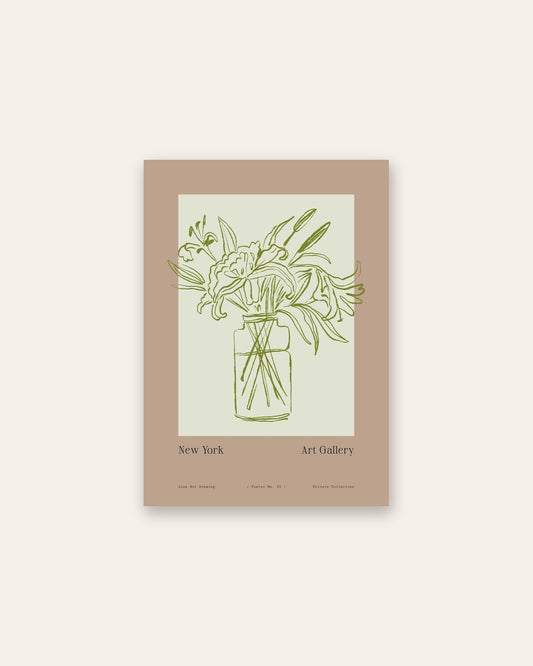 SENT Studio - Blooming Flowers Poster No. 2