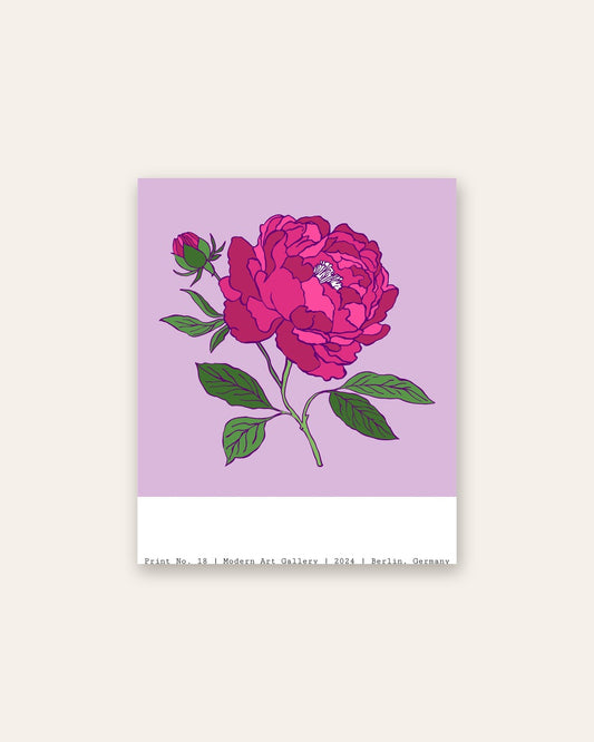 SENT Studio - Flower Poster No. 18