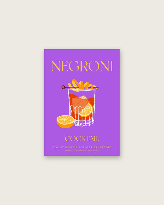 SENT Studio - Cocktail Poster No. 3