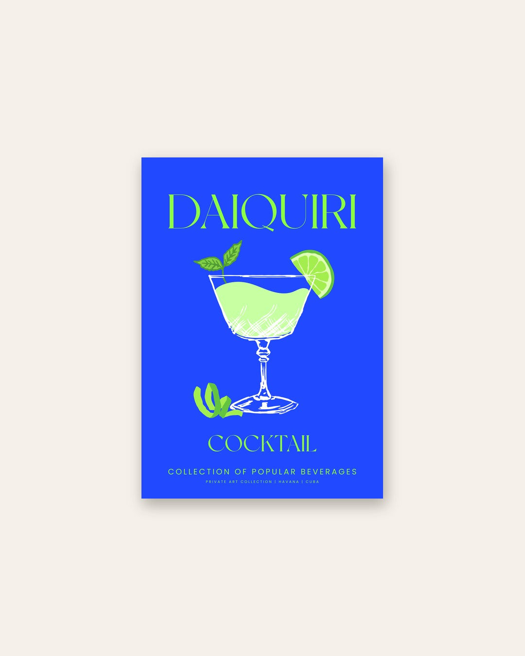 SENT Studio - Cocktail Poster No. 7