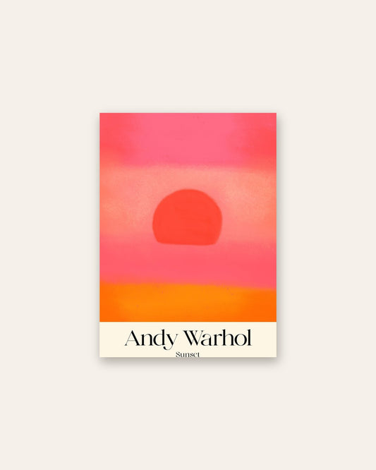 Andy Warhol - Sunset Blush