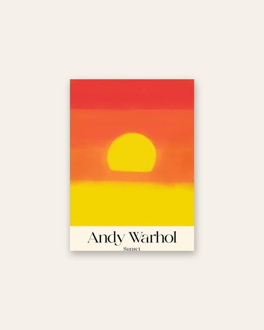 Andy Warhol - Sunset Yellow