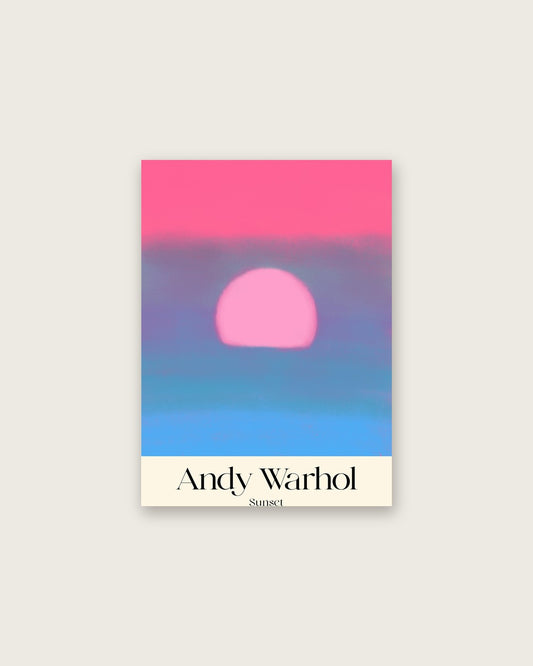 Andy Warhol - Sunset Blue