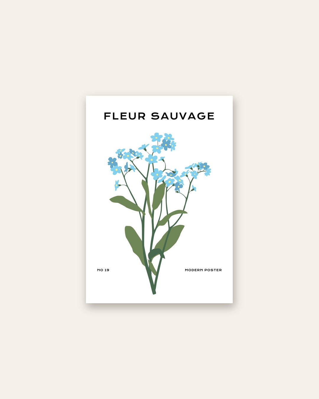 SENT Studio - Botanical Poster No. 3