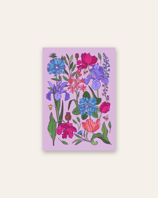 SENT Studio - Flower Poster No. 2