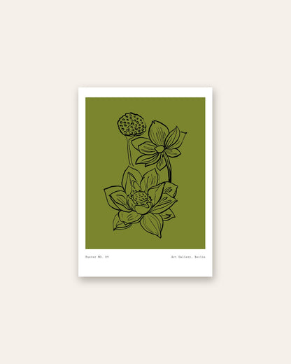 SENT Studio - Blooming Flowers Poster No. 9