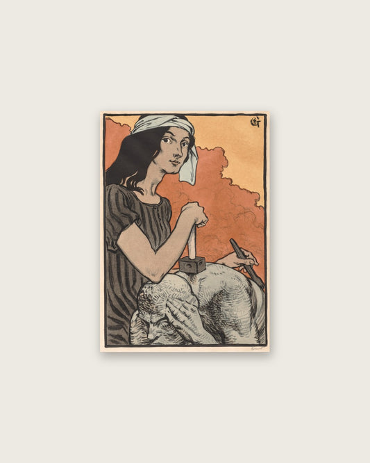 Eugène Grasset - Sculptress