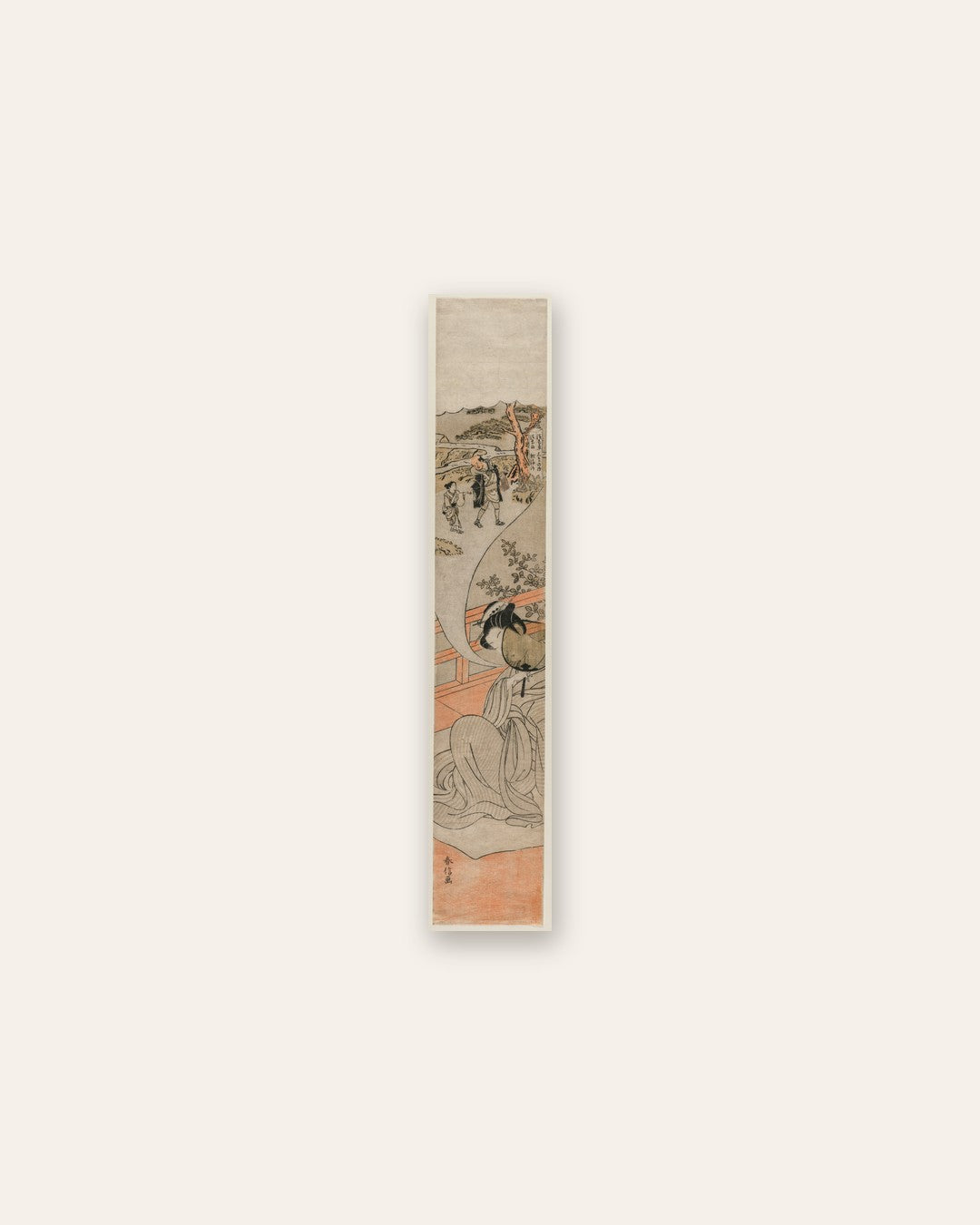 Suzuki Harunobu - Courtesan Dreaming of her Childhood