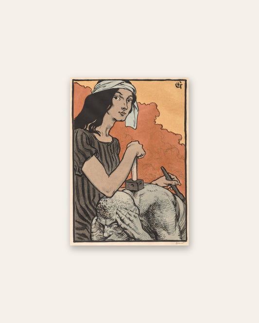 Eugène Grasset - Sculptress