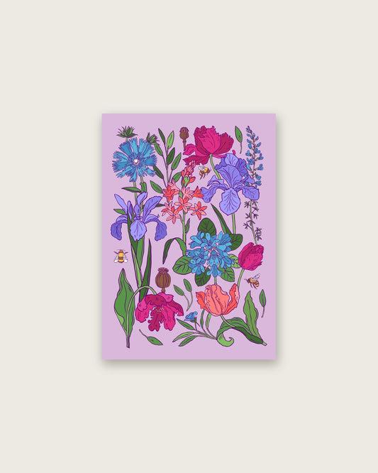 SENT Studio - Flower Poster No. 2